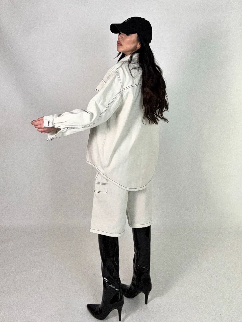 Coordinato in jeans “Helen”