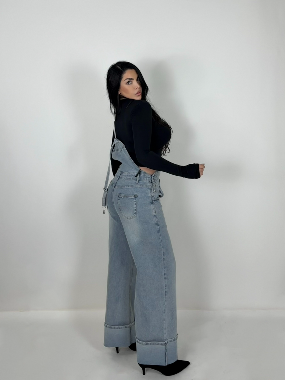 Salopette in jeans “City”