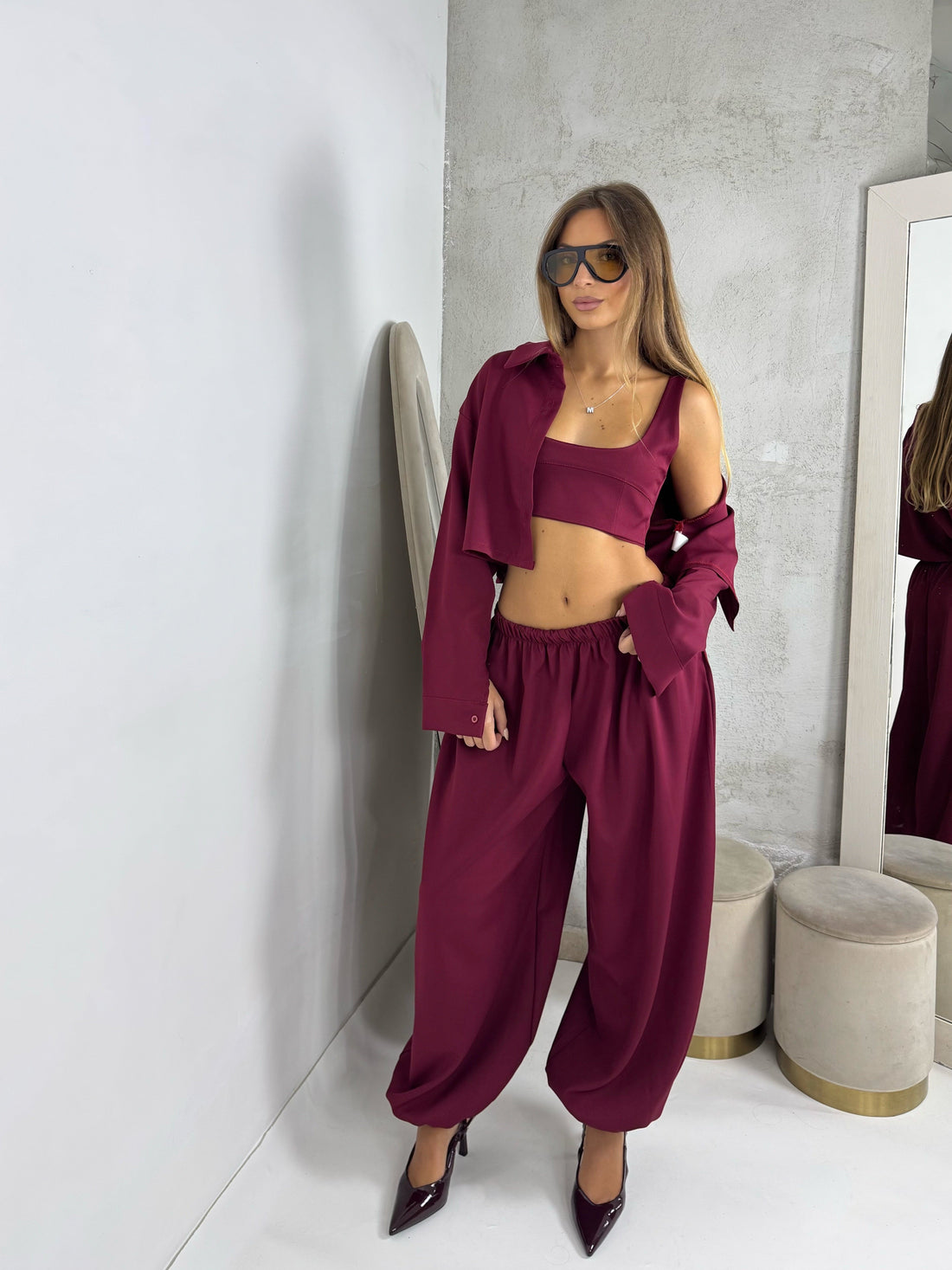 Coordinato tre pezzi “Manhattan”