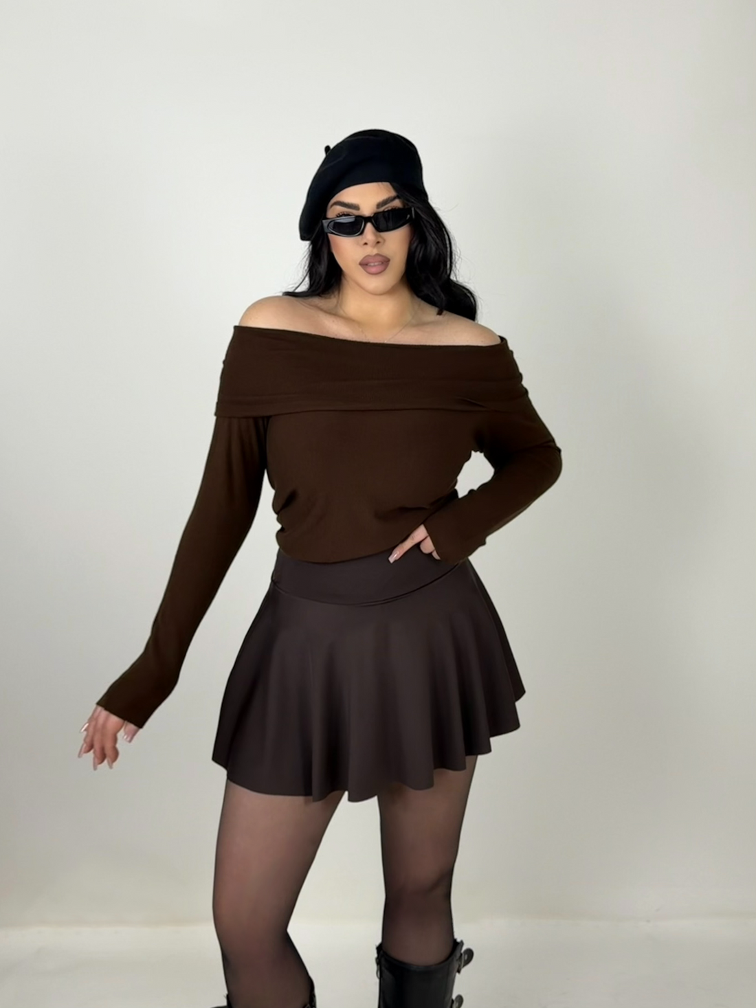 Maglione con scollo a barca “Jennifer”