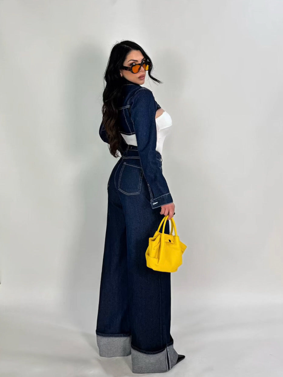 Coordinato in jeans “Anita”