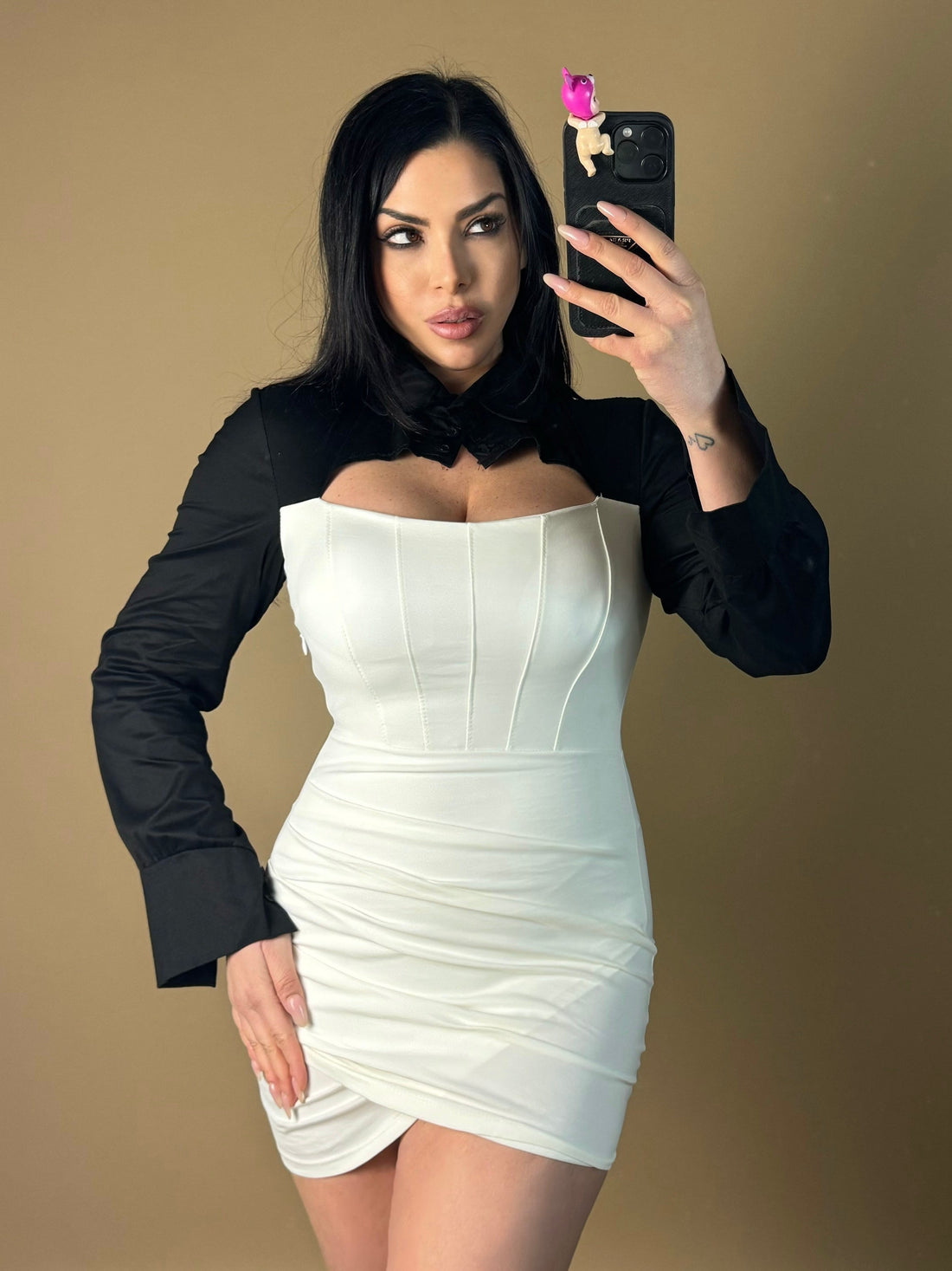 Abito con effetto camicia “Giorgia”