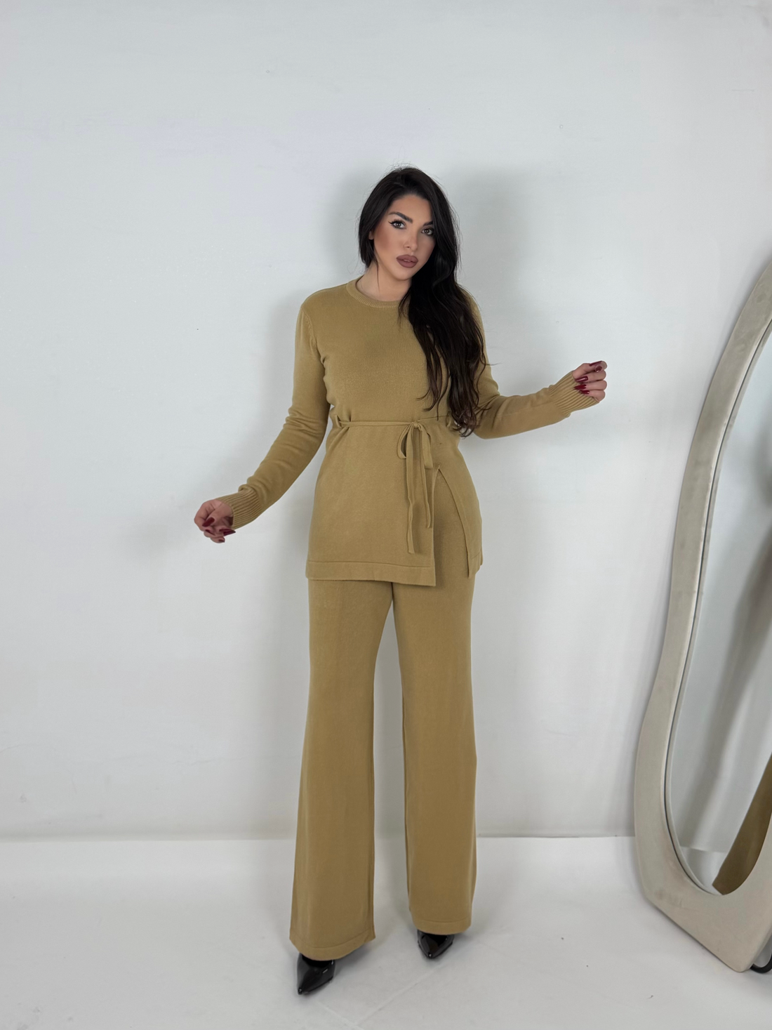 Coordinato in lana “Relax”