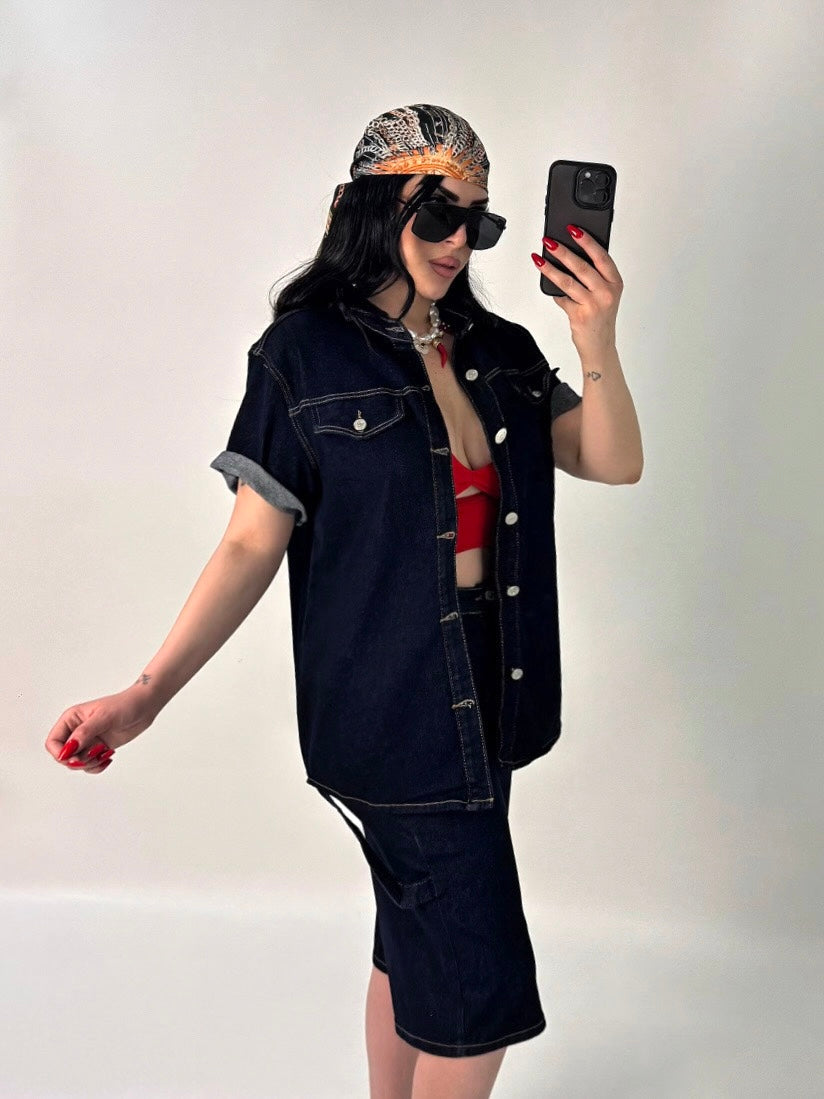 Coordinato in jeans “Easy denim”