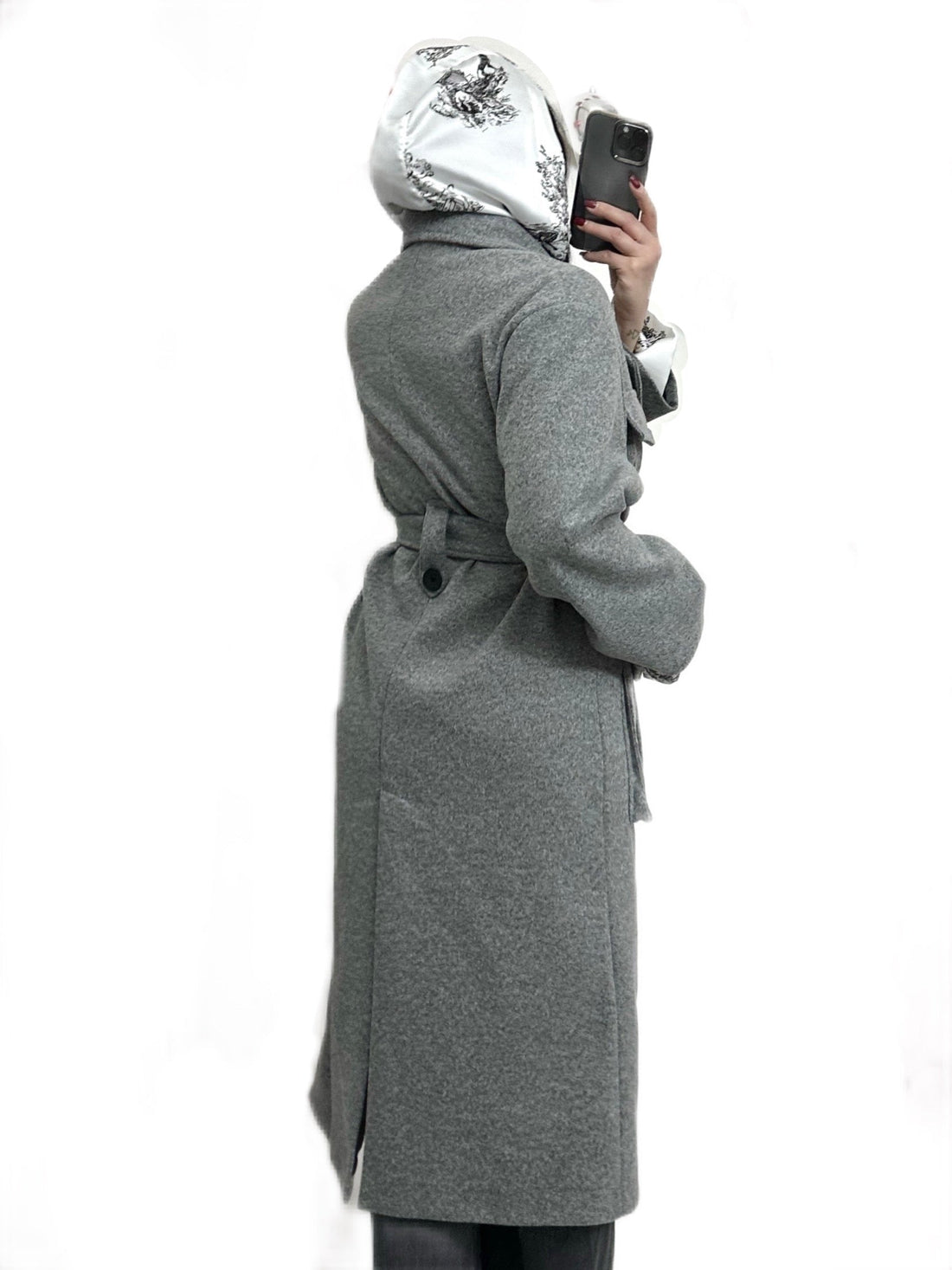 Cappotto con tasche foderato “Asia”